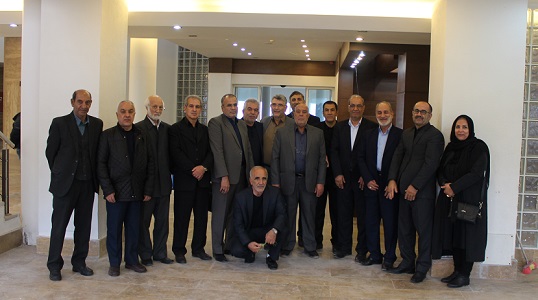 پیام تقدیر رئیس کانون کارگران بازنشسته شهرستان تبریز , از اعضاء هیئت مدیره کانون عالی کارگران بازنشسته کشور