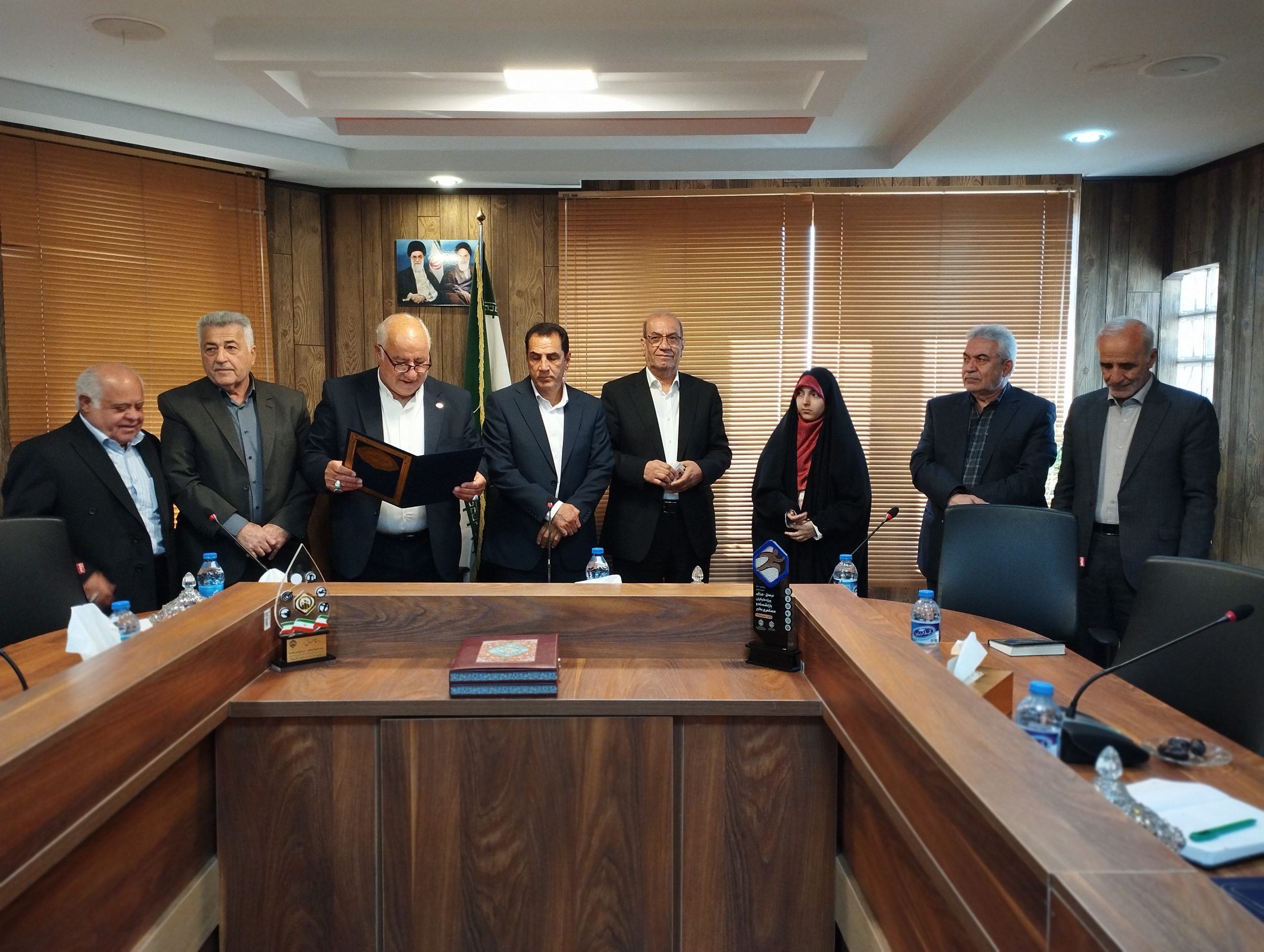 مراسم قدردانی از قاریان قرآن کریم توسط ریاست کانون عالی کشور 1402